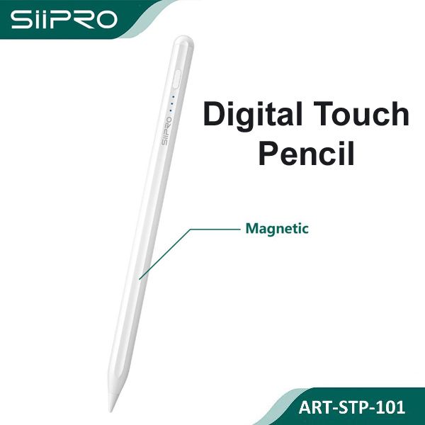 Siipro Digital Touch iPad Pencil with Magnetic Attachment White (STP-101) GADGETS SIIPRO Siipro Digital Touch iPad Pencil with Magnetic Attachment White (STP-101)