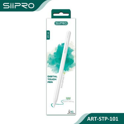 Alternative view of Siipro Digital Touch iPad Pencil with Magnetic Attachment White (STP-101)