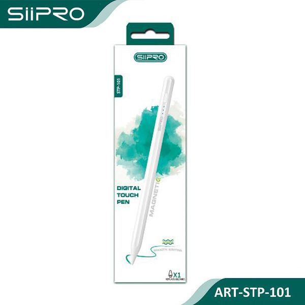 Siipro Digital Touch iPad Pencil with Magnetic Attachment White (STP-101) GADGETS SIIPRO Siipro Digital Touch iPad Pencil with Magnetic Attachment White (STP-101) - Image 2