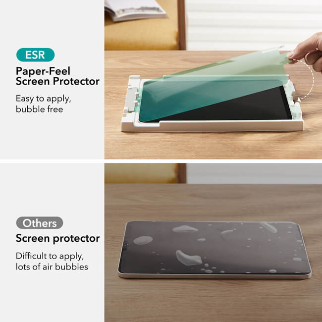 (2 Pack) ESR Screen Protector Paper Feel iPad Pro 11/Air 4/5 (With Easy Installation Kit) ΠΡΟΣΤΑΣΙΑ ΟΘΟΝΗΣ ESR (2 Pack) ESR Screen Protector Paper Feel iPad Pro 11/Air 4/5 (With Easy Installation Kit) - Image 8