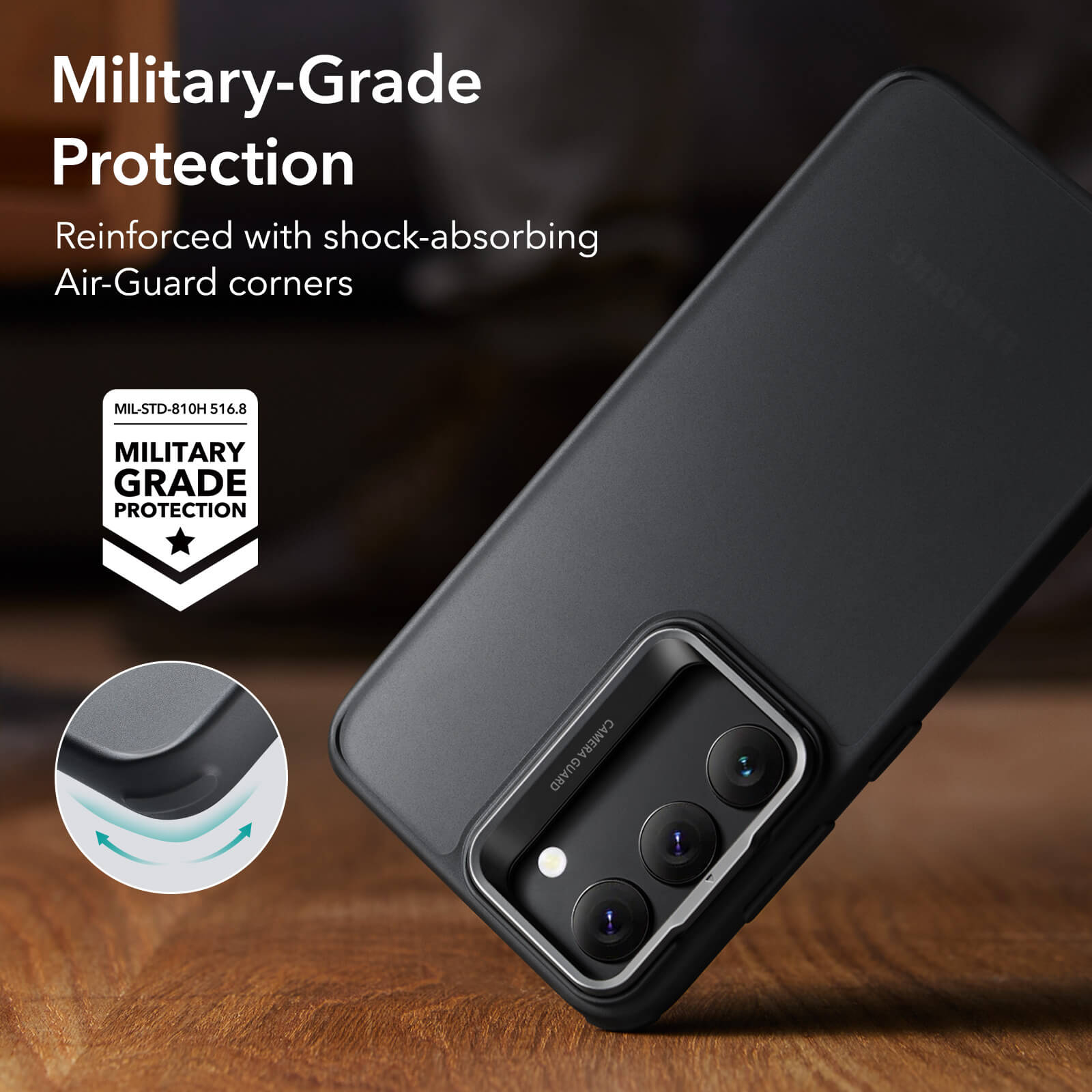 Θήκη ESR Samsung Galaxy S23 Plus Classic Kickstand Frosted Black ΘΗΚΕΣ ESR Θήκη ESR Samsung Galaxy S23 Plus Classic Kickstand Frosted Black - Image 5