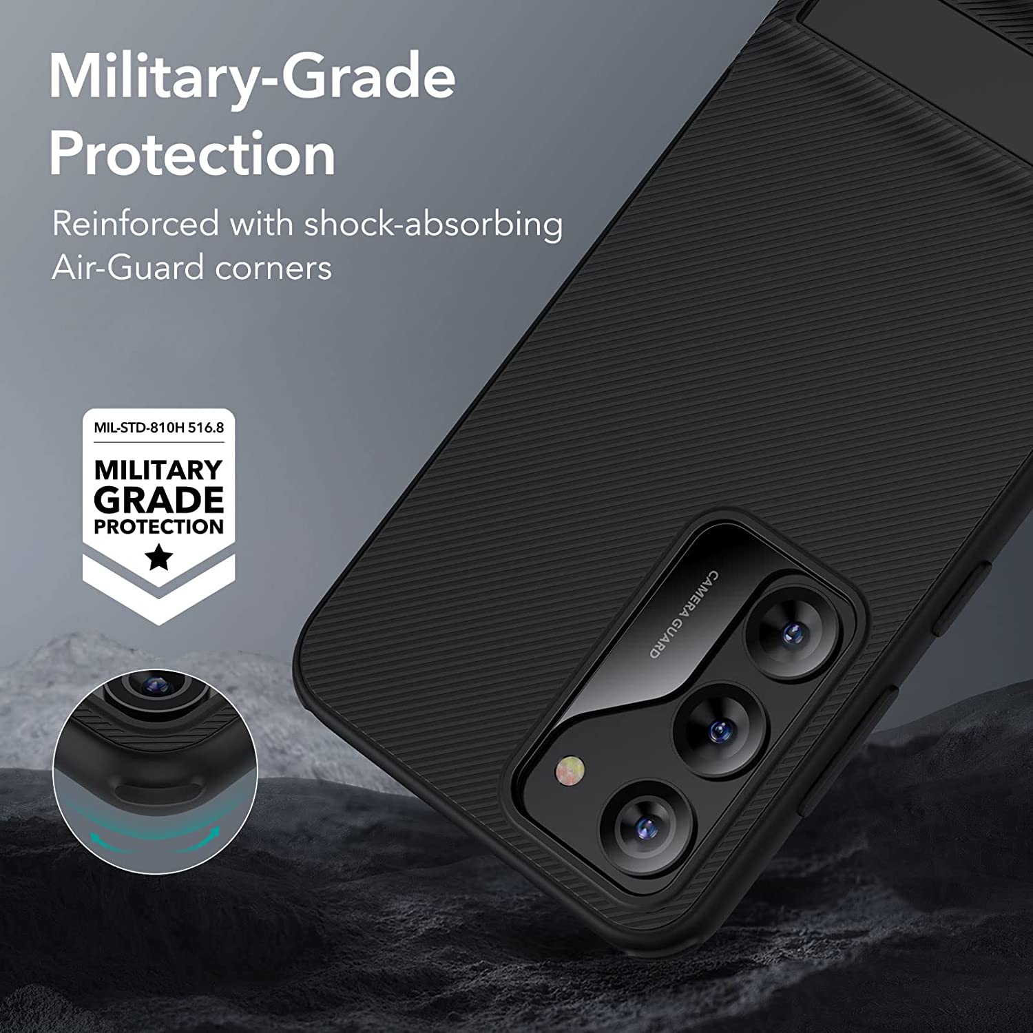 Θήκη ESR Samsung Galaxy S24/S25 Boost Kickstand Black ΘΗΚΕΣ ESR Θήκη ESR Samsung Galaxy S24/S25 Boost Kickstand Black - Image 4