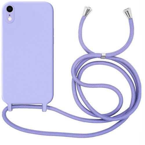 Θήκη Orso Cloud Κορδόνι Violet iPhone XR