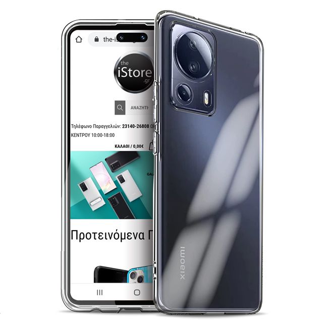 Θήκη Orso Crystal Gel Clear Xiaomi 13 Lite/13 Lite NFC 5G ΘΗΚΕΣ OEM Θήκη Orso Crystal Gel Clear Xiaomi 13 Lite/13 Lite NFC 5G