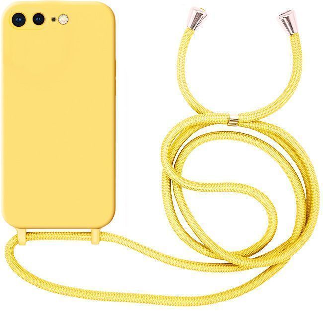 Θήκη Orso Cloud Κορδόνι Yellow iPhone 7 Plus/8 Plus ΘΗΚΕΣ Orso Θήκη Orso Cloud Κορδόνι Yellow iPhone 7 Plus/8 Plus