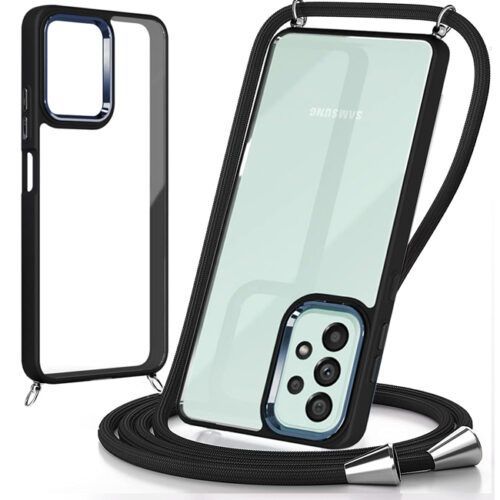 Θήκη Orso Shield Κορδόνι Clear Black Samsung Galaxy S24 FE 5G ΘΗΚΕΣ Orso Θήκη Orso Shield Κορδόνι Clear Black Samsung Galaxy S24 FE 5G