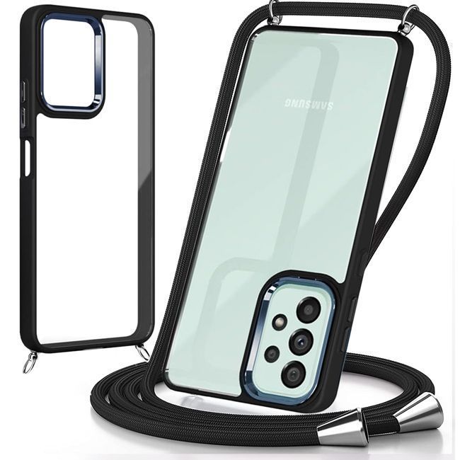 Θήκη Orso Shield Κορδόνι Clear Black Samsung Galaxy S24 FE 5G ΘΗΚΕΣ Orso Θήκη Orso Shield Κορδόνι Clear Black Samsung Galaxy S24 FE 5G
