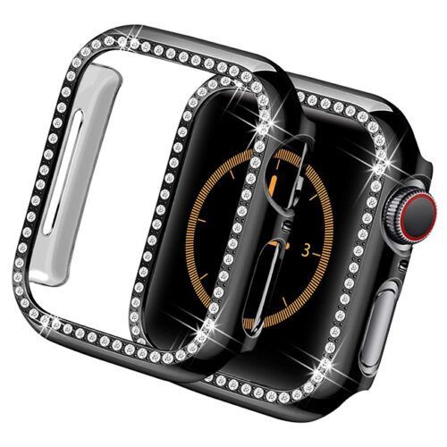 Θήκη Hard Diamonds Black Apple Watch 45mm APPLE WATCH Orso Θήκη Hard Diamonds Black Apple Watch 45mm