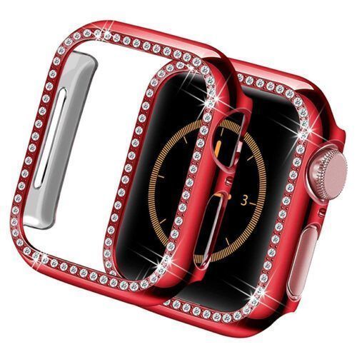 Θήκη Hard Diamonds Red Apple Watch 45mm APPLE WATCH Orso Θήκη Hard Diamonds Red Apple Watch 45mm