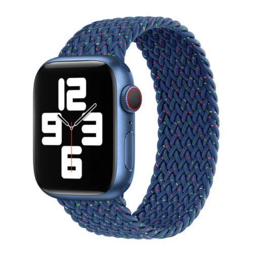 Hera Braided Blue Sparkle Λουράκι για Apple Watch 44/45/46/49mm (Size: L) APPLE WATCH Orso Hera Braided Blue Sparkle Λουράκι για Apple Watch 44/45/46/49mm (Size: L)