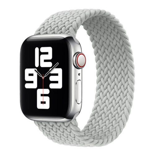 Hera Braided Pearl Grey Λουράκι (Size: M) για Apple Watch 38/40/41/42mm Series 10 2024 APPLE WATCH Orso Hera Braided Pearl Grey Λουράκι (Size: M) για Apple Watch 38/40/41/42mm Series 10 2024