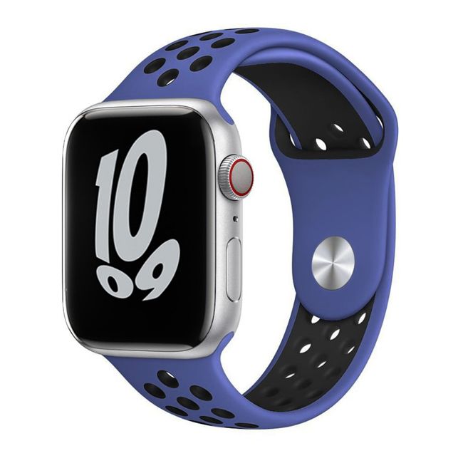 Orso Violet/Black Sport Silicone Λουράκι Apple Watch 38/40/41/42mm Series 10 2024 APPLE WATCH Orso Orso Violet/Black Sport Silicone Λουράκι Apple Watch 38/40/41/42mm Series 10 2024