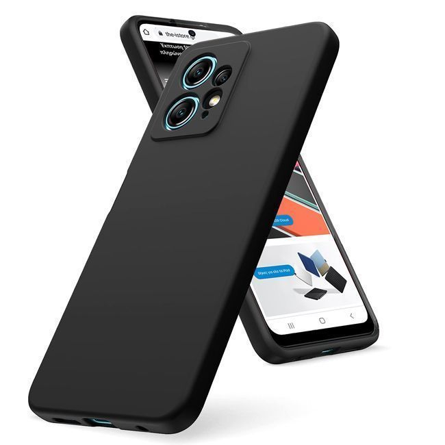 Θήκη Rubber Silk Black Xiaomi Redmi Note 12 4G ΘΗΚΕΣ OEM Θήκη Rubber Silk Black Xiaomi Redmi Note 12 4G