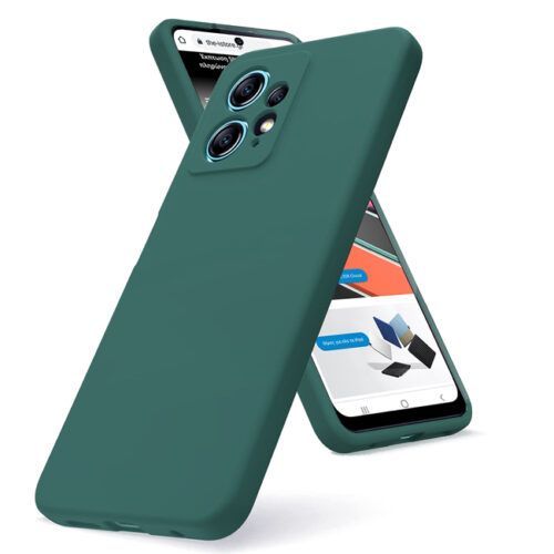 Θήκη Rubber Silk Green Xiaomi Redmi Note 12 4G ΘΗΚΕΣ OEM Θήκη Rubber Silk Green Xiaomi Redmi Note 12 4G
