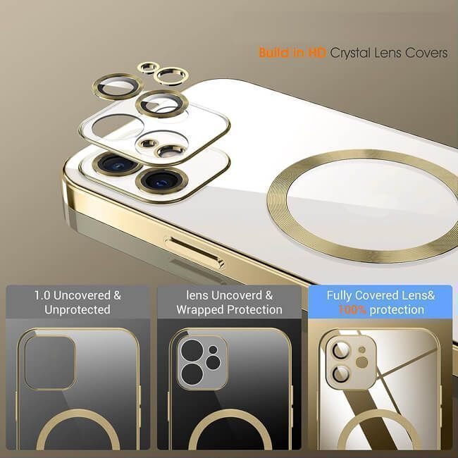 Θήκη Orso Magsafe Camera Protection Bare Look Gold iPhone 11 STOCK OFFERS Orso Θήκη Orso Magsafe Camera Protection Bare Look Gold iPhone 11 - Image 2