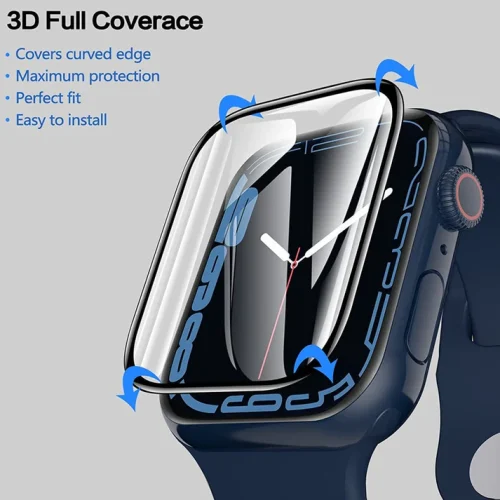 Alternative view of Siipro 3D Flexible Ceramic Screen Protector Apple Watch 49mm (With Installation Kit)