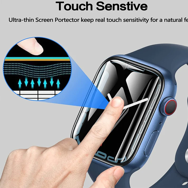 Siipro 3D Flexible Ceramic Screen Protector Apple Watch 45mm (With Installation Kit) APPLE WATCH SIIPRO Siipro 3D Flexible Ceramic Screen Protector Apple Watch 45mm (With Installation Kit) - Image 5
