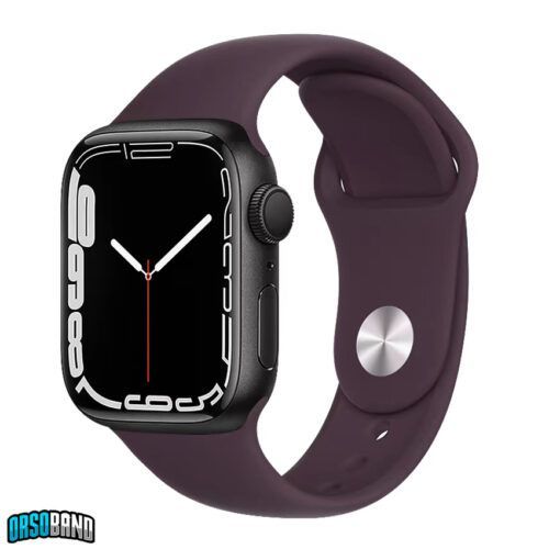 Orso Crimson Cherry Silicone Λουράκι Apple Watch 44/45/46/49mm