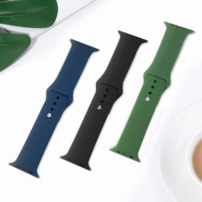 Orso Deep Blue Silicone Λουράκι Apple Watch 44/45/46/49mm APPLE WATCH Orso Orso Deep Blue Silicone Λουράκι Apple Watch 44/45/46/49mm - Image 3