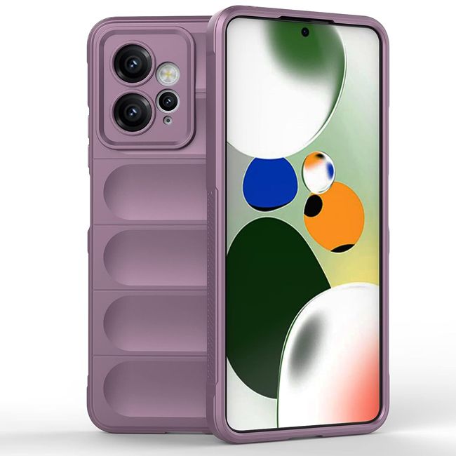 Θήκη Magic Shield Dusty Purple Xiaomi Redmi Note 12 4G ΘΗΚΕΣ Orso Θήκη Magic Shield Dusty Purple Xiaomi Redmi Note 12 4G