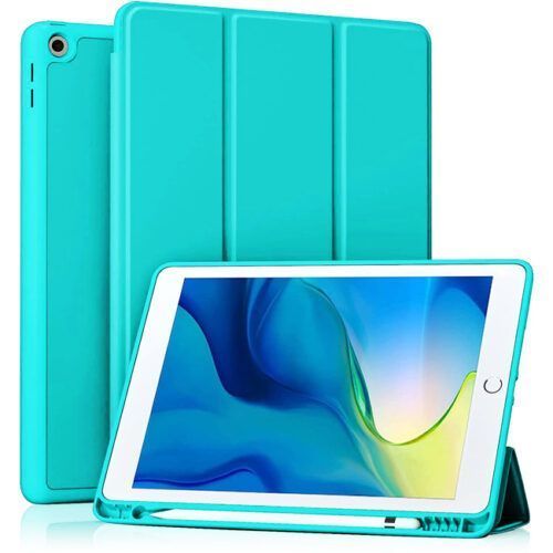Soft TPU Flexible Pencil Holder Case Tiffany iPad 10,2 2019/2020/2021 ΘΗΚΕΣ Orso Soft TPU Flexible Pencil Holder Case Tiffany iPad 10,2 2019/2020/2021