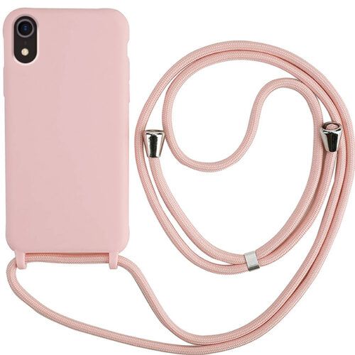 Θήκη Orso Cloud Κορδόνι Pink Sand iPhone XR