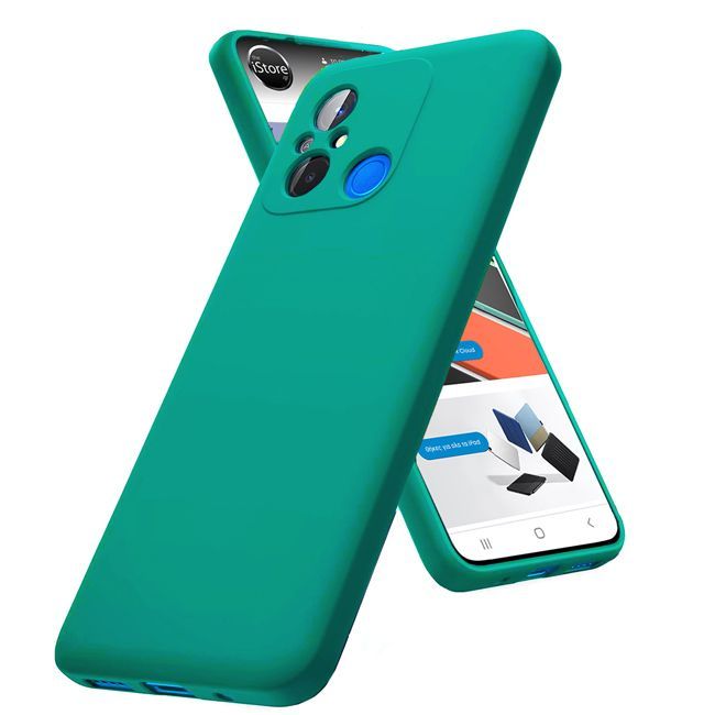 Θήκη Rubber Silk Case Jungle Green Xiaomi Redmi 12C ΘΗΚΕΣ OEM Θήκη Rubber Silk Case Jungle Green Xiaomi Redmi 12C
