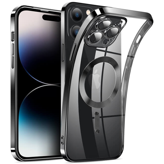 Θήκη Orso Magsafe Camera Protection Bare Look Black iPhone 14 Pro STOCK OFFERS Orso Θήκη Orso Magsafe Camera Protection Bare Look Black iPhone 14 Pro
