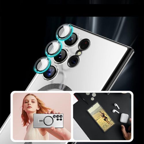 Alternative view of Θήκη Orso Magsafe Camera Protection Bare Look Black Samsung Galaxy S23 Plus