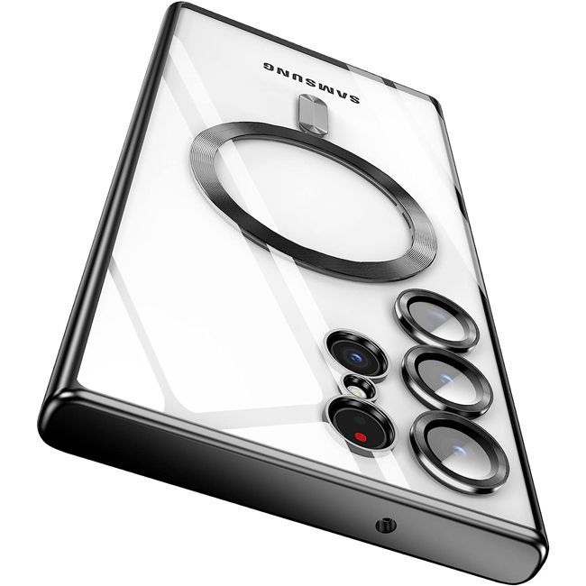 Θήκη Orso Magsafe Camera Protection Bare Look Black Samsung Galaxy S25 Ultra ΘΗΚΕΣ Orso Θήκη Orso Magsafe Camera Protection Bare Look Black Samsung Galaxy S25 Ultra