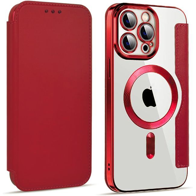 Θήκη Orso Flip Camera Protection Magsafe Bare Look Red iPhone 14 Pro STOCK OFFERS Orso Θήκη Orso Flip Camera Protection Magsafe Bare Look Red iPhone 14 Pro