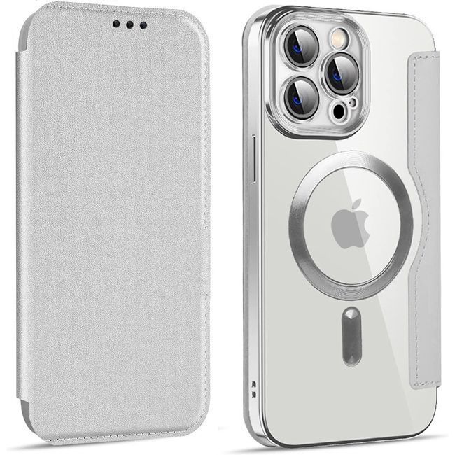 Θήκη Orso Flip Camera Protection Magsafe Bare Look Silver iPhone 14 Pro STOCK OFFERS Orso Θήκη Orso Flip Camera Protection Magsafe Bare Look Silver iPhone 14 Pro