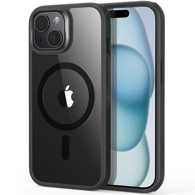 Θήκη ESR Classic Hybrid HaloLock MagSafe Clear Black iPhone 15 Plus ΘΗΚΕΣ ESR Θήκη ESR Classic Hybrid HaloLock MagSafe Clear Black iPhone 15 Plus