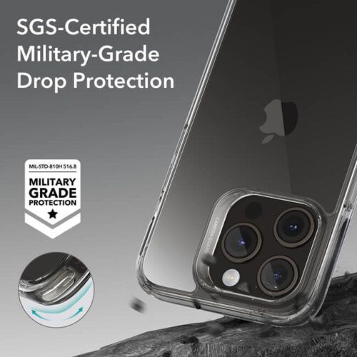 Alternative view of Θήκη ESR Ice Shield Clear iPhone 15 Pro