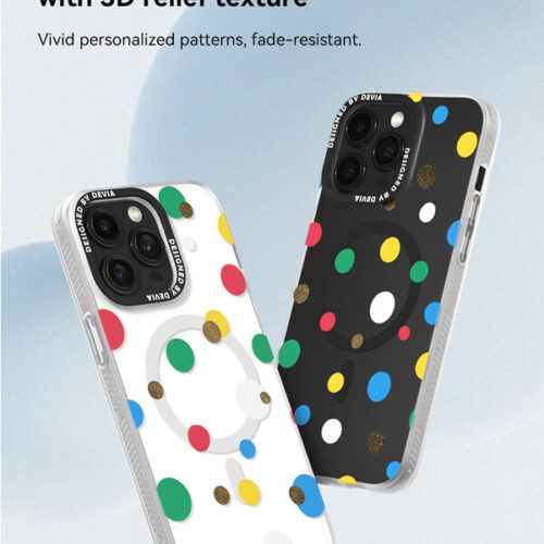 Alternative view of Θήκη Devia Polka Series White iPhone 15 Pro