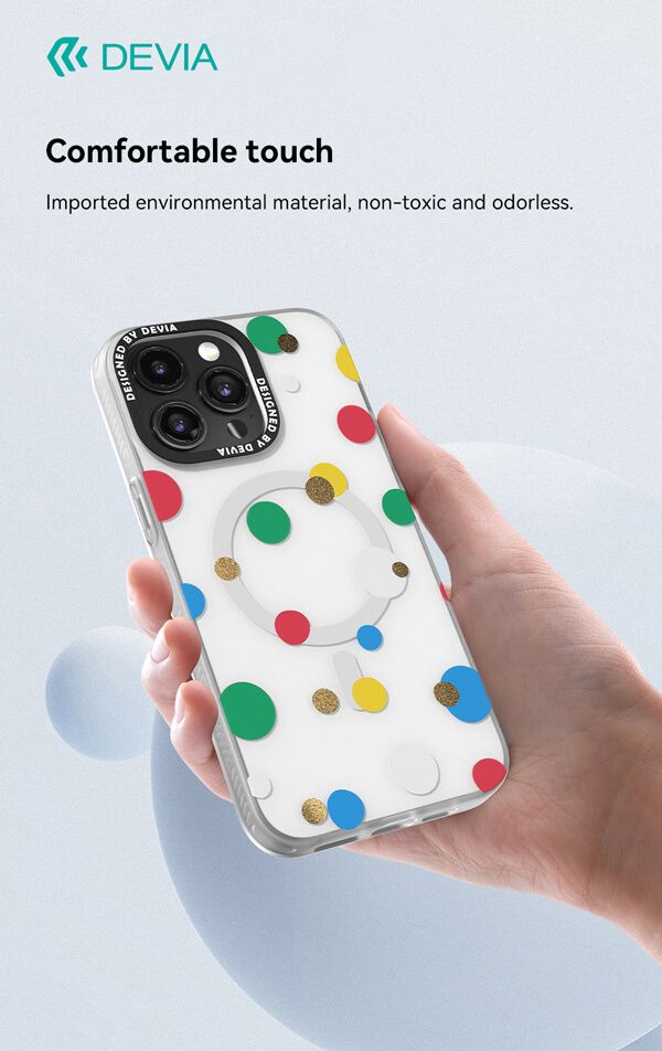 Θήκη Devia Polka Series White iPhone 15 Pro ΘΗΚΕΣ devia Θήκη Devia Polka Series White iPhone 15 Pro - Image 5