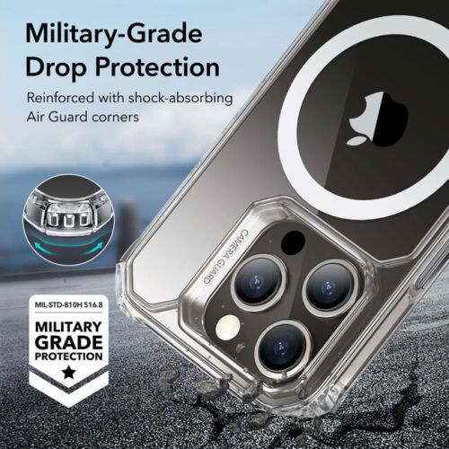 Alternative view of Θήκη ESR Air Armor HaloLock MagSafe Clear iPhone 15 Pro