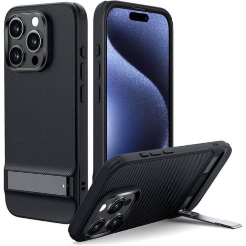 Θήκη ESR Boost Kickstand Black iPhone 15 Pro ΘΗΚΕΣ ESR Θήκη ESR Boost Kickstand Black iPhone 15 Pro