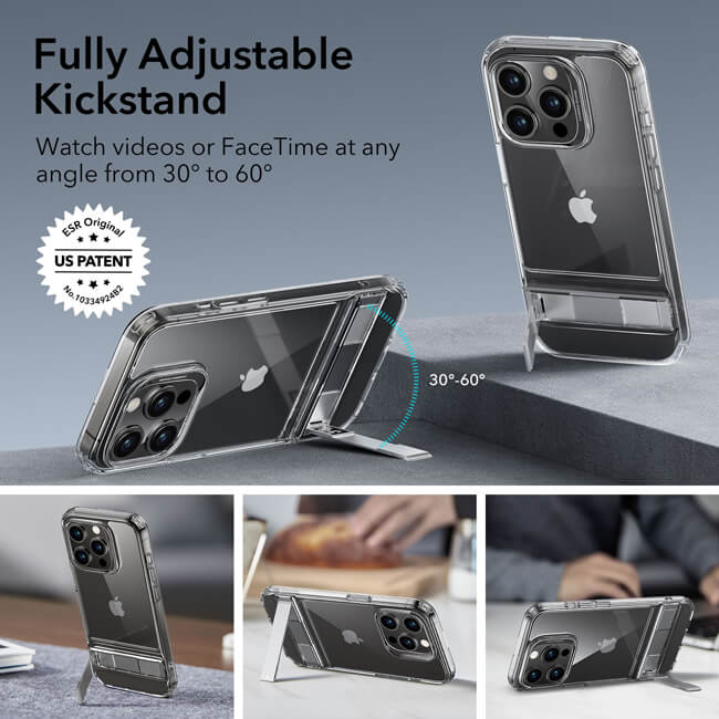 Θήκη ESR Boost Kickstand Clear iPhone 15 Pro ΘΗΚΕΣ ESR Θήκη ESR Boost Kickstand Clear iPhone 15 Pro - Image 3