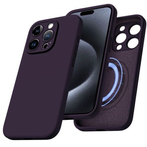 Θήκη Orso Cloud Magsafe Deep Purple iPhone 15 Pro