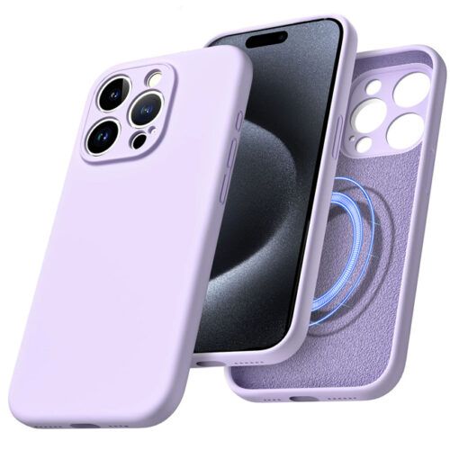 Θήκη Orso Cloud Magsafe Violet iPhone 15 Pro