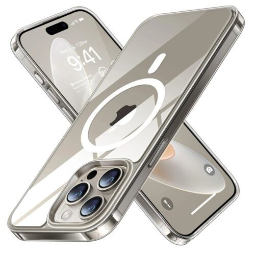 Θήκη Torras Diamond-Mag MagSafe Clear iPhone 15 Pro Max ΘΗΚΕΣ TORRAS Θήκη Torras Diamond-Mag MagSafe Clear iPhone 15 Pro Max