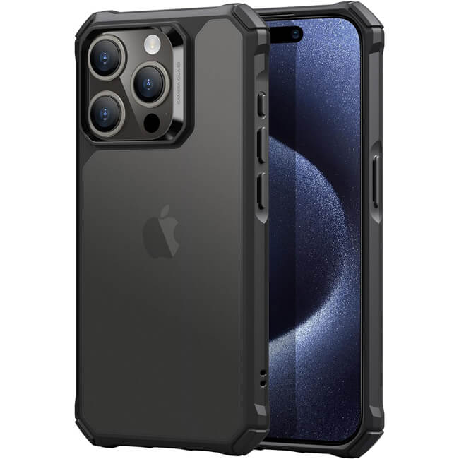 Θήκη ESR Air Armor Frosted Black iPhone 15 Pro ΘΗΚΕΣ ESR Θήκη ESR Air Armor Frosted Black iPhone 15 Pro