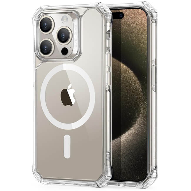 Θήκη ESR Air Armor HaloLock MagSafe Clear iPhone 15 Pro ΘΗΚΕΣ ESR Θήκη ESR Air Armor HaloLock MagSafe Clear iPhone 15 Pro
