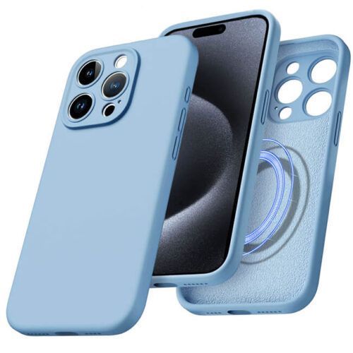 Θήκη Orso Cloud Magsafe Light Blue iPhone 15 Pro