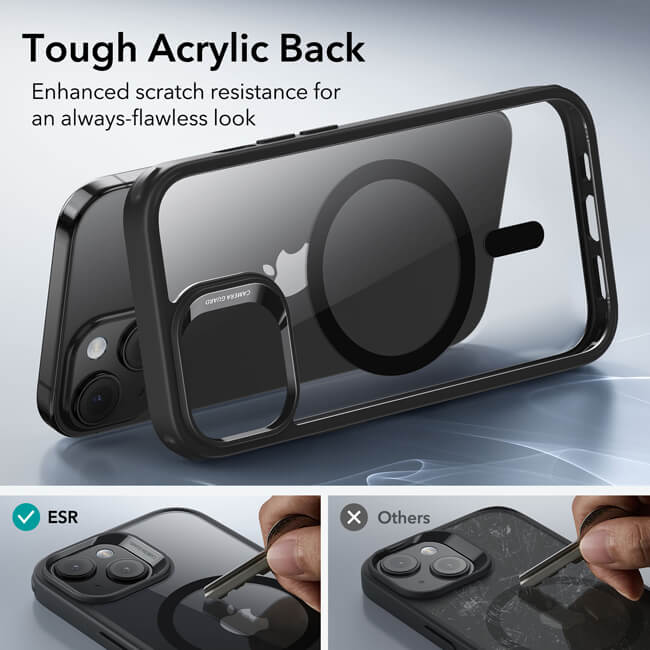 Θήκη ESR Classic Hybrid HaloLock MagSafe Clear Black iPhone 15 ΘΗΚΕΣ ESR Θήκη ESR Classic Hybrid HaloLock MagSafe Clear Black iPhone 15 - Image 2