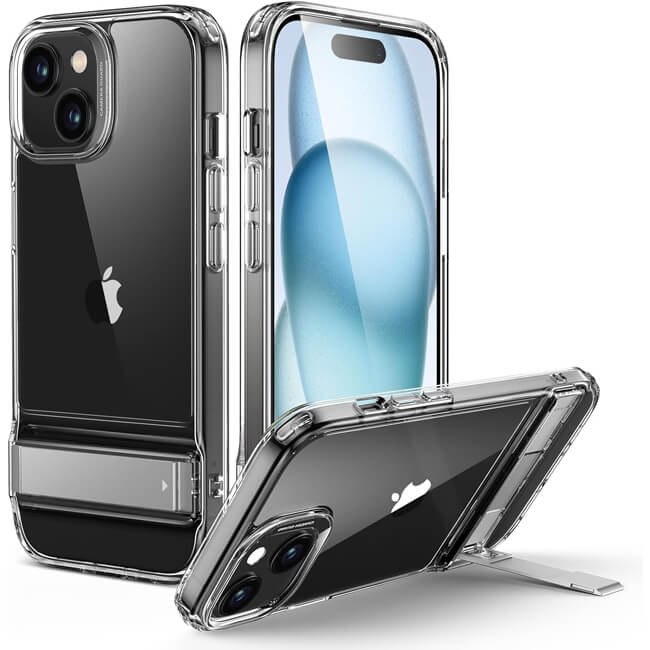 Θήκη ESR Boost Kickstand Clear iPhone 15 ΘΗΚΕΣ ESR Θήκη ESR Boost Kickstand Clear iPhone 15