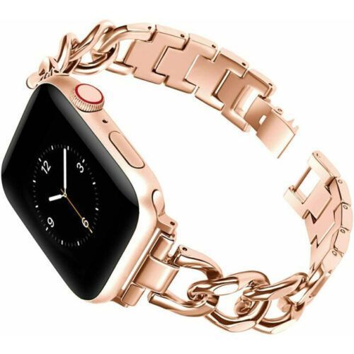 Λουράκι Elegant Metal Beads Bracelet Rose Gold Apple Watch 38/40/41/42mm Series 10 2024 APPLE WATCH Orso Λουράκι Elegant Metal Beads Bracelet Rose Gold Apple Watch 38/40/41/42mm Series 10 2024