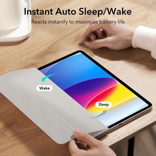 Θήκη ESR Rebound Magnetic Brilliant White iPad 10th/11th ΘΗΚΕΣ ESR Θήκη ESR Rebound Magnetic Brilliant White iPad 10th/11th - Image 5