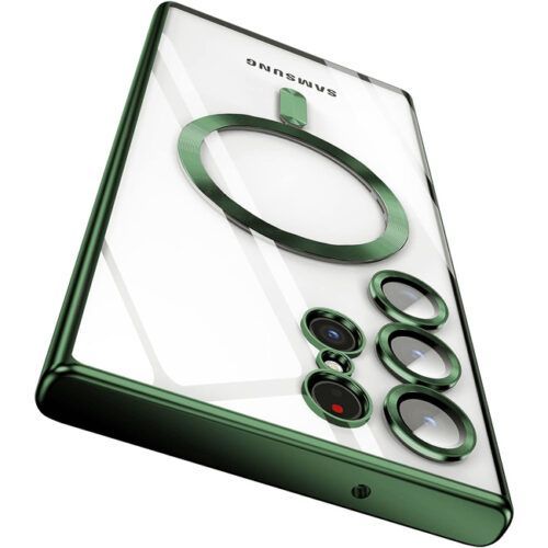 Θήκη Orso Magsafe Camera Protection Bare Look Forest Green Samsung Galaxy S24 Ultra STOCK OFFERS Orso Θήκη Orso Magsafe Camera Protection Bare Look Forest Green Samsung Galaxy S24 Ultra